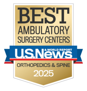 A U.S. News & World Report Best Ambulatory Surgery Center!